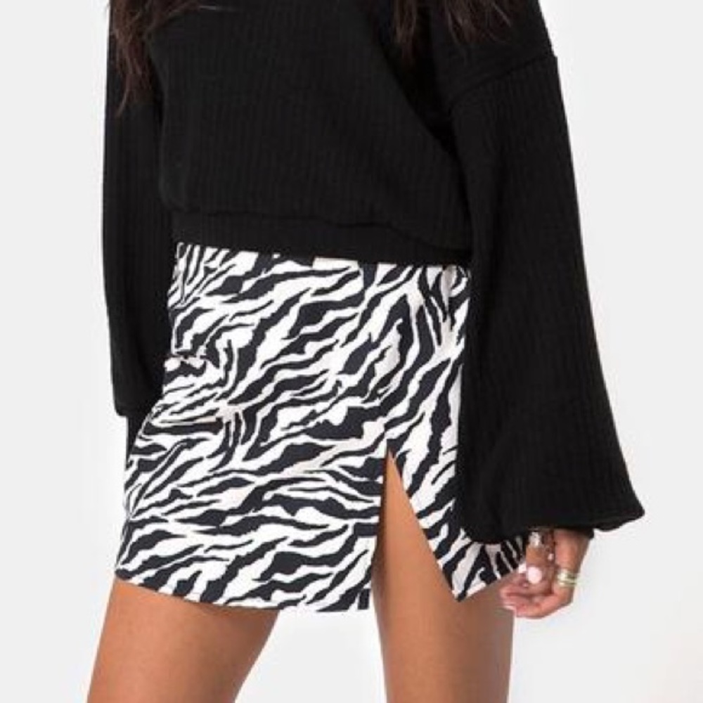 Motel Rocks Zebra Skirt - Picture 5 of 5